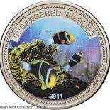 2011- 1 dollar Silver coin Anemonefish Palau physical Themes & Pop Culture No Show Mint