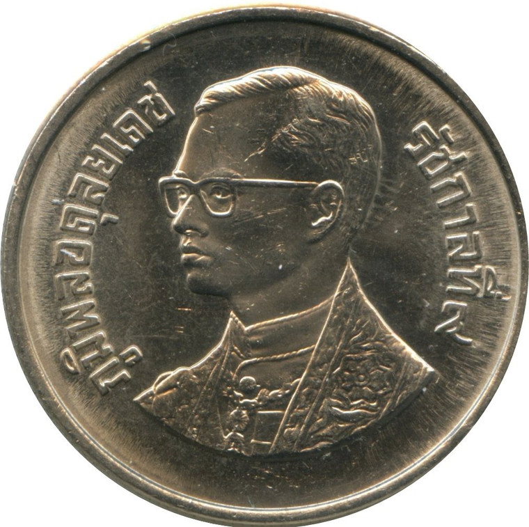 1986 - 10 baht coin, 6th ASEAN Orchid Fair, unused