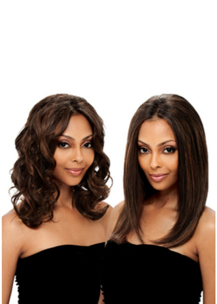 Janet Collection Indian Remy Human Hair Weave Cool Breeze Top Hair Wigs 