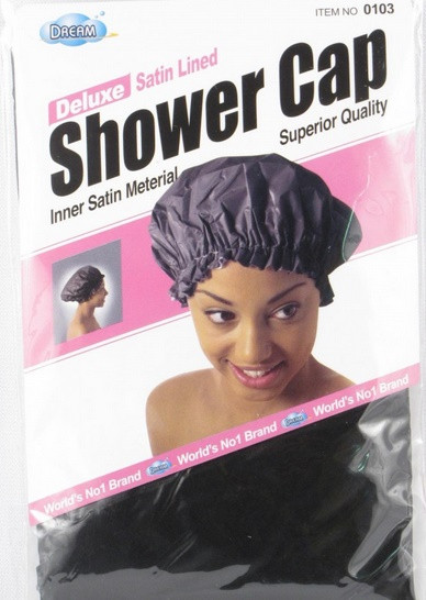 Dream Satin Lined Shower Cap #103 - Top 
