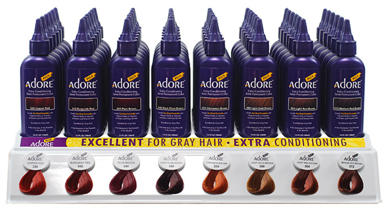 Adore Plus Hair Color Chart