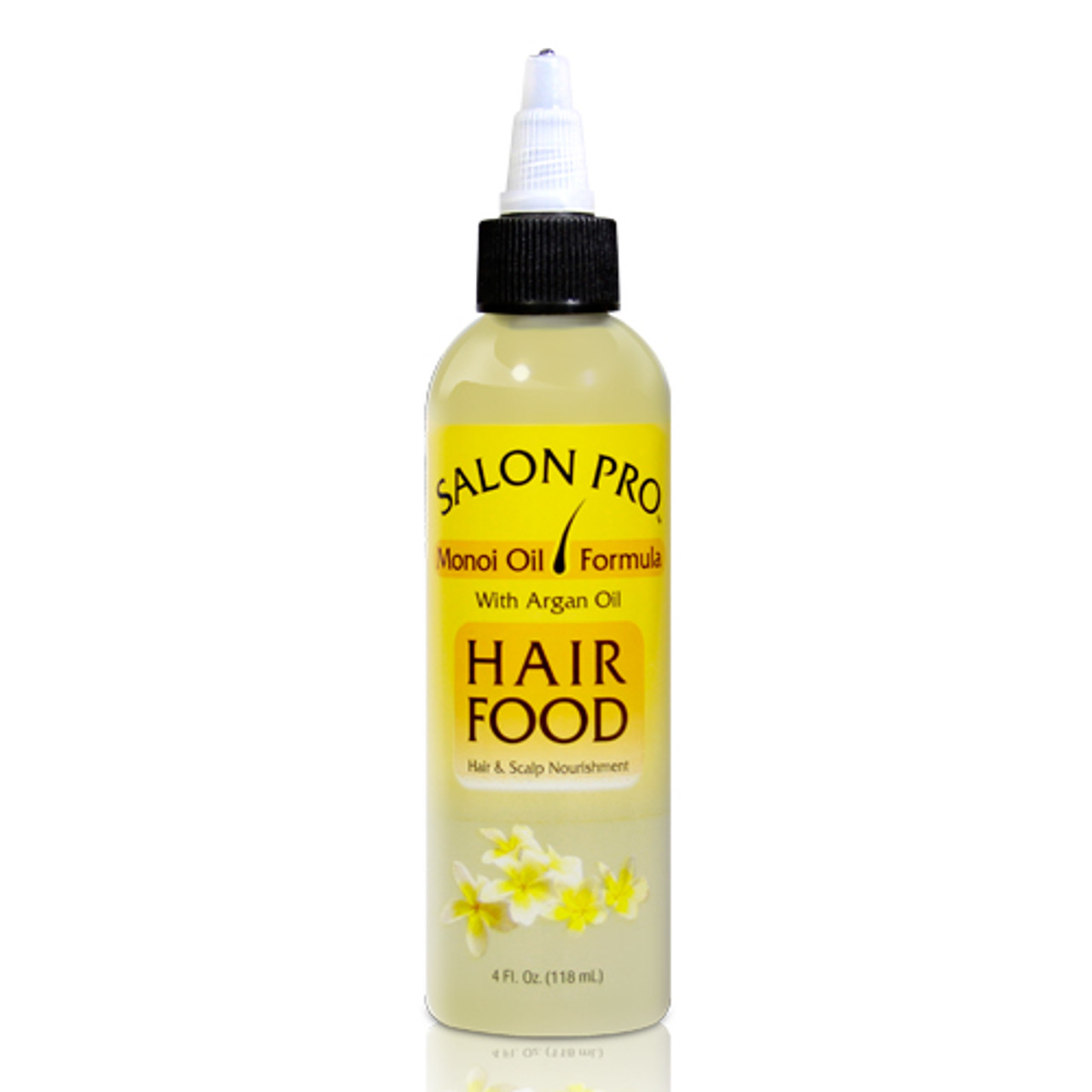 Salon Pro Hair Food Monoi Oil w/ Argan Oil(4 oz) - Top Hair Wigs