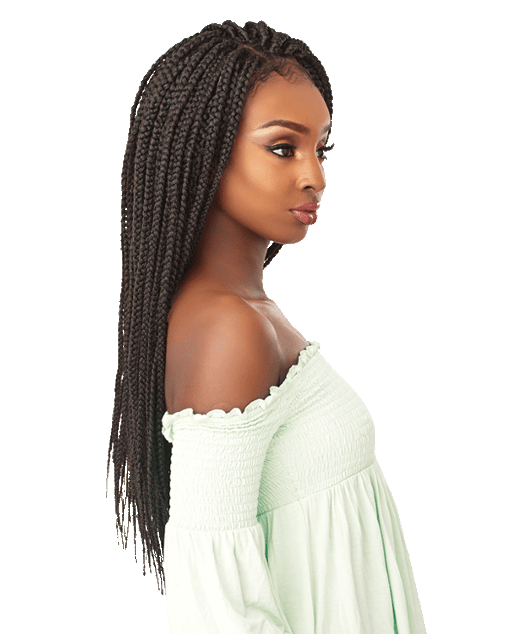 Sensationnel Cloud9 4x4 Part Swiss Lace Wig Box Braid Large