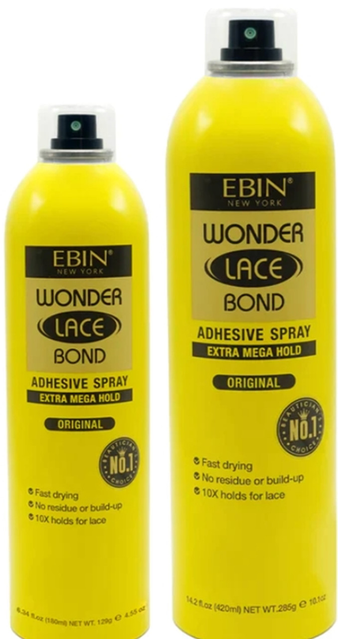 Ebin Wonder Lace Bond Adhesive Spray 14.2 oz Extra Mega Hold