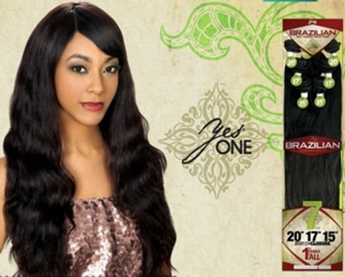 Zury Yes One Brazilian Remy Human Hair Weave Straight 20  Zury Yes One Brazilian Remy Human Hair Weave Straight 20
