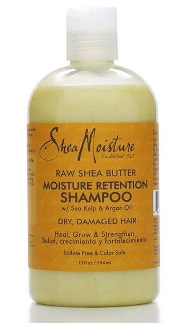 Shea Moisture Moisture Retention Shampoo, Raw Shea Butter - 13 fl oz bottle