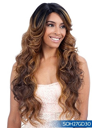 Equal Synthetic Lace Front Deep Invisible Part Wig TANZIE ...