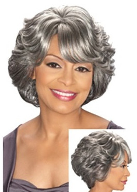 Foxy Silver Synthetic Wig Cece