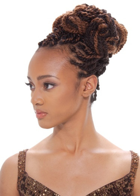 Synthetic Hair Braids Janet Collection Noir Afro Twist Braid Top