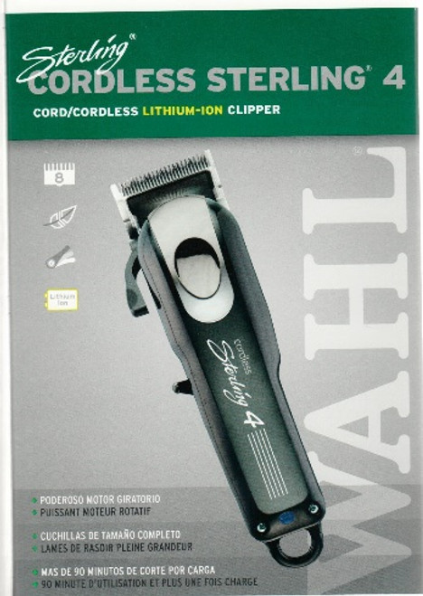 wahl sterling 4 cordless trimmer