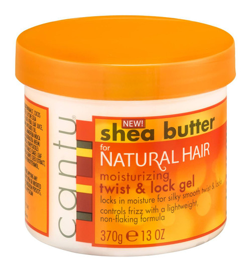 Cantu Shea Butter for Natural Hair Moisturizing Twist & Lock Gel- 13oz