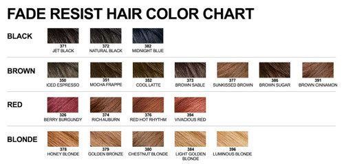 Dark N Lovely Hair Dye Color Chart