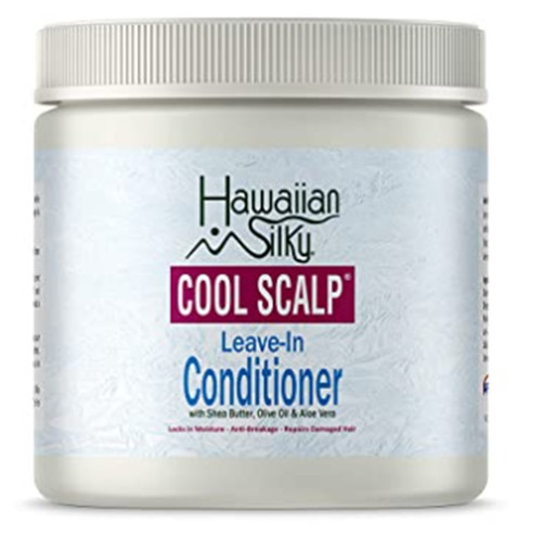 Hawaiian Silky Cool Scalp Leave-In Conditioner Cream 16. oz