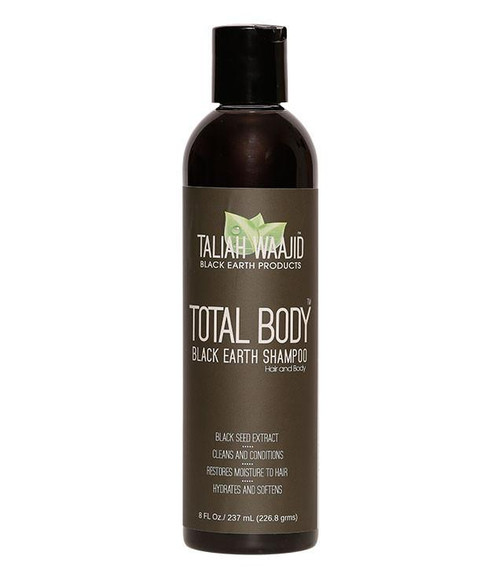 Taliah Waajid Total Body Natural Black Earth Shampoo 8oz