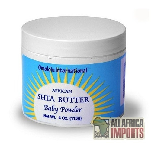 Omololu Shea Butter - Baby Powder - 4 oz