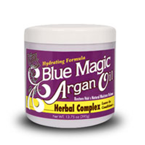 BLUE MAGIC Argan Herbal Complex Leave-In Conditioner- 13.75oz