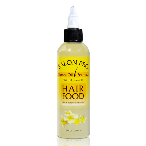 Salon Pro Hair Food Monoi Oil w/ Argan Oil(4 oz)