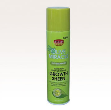 OLIVE MIRACLE MAXIMUM STRENGTHENING GROWTH SHEEN- 8oz