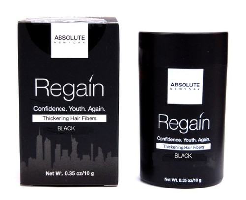 Absolute New York Regain Thickening Hair Fibers BLACK- 23g