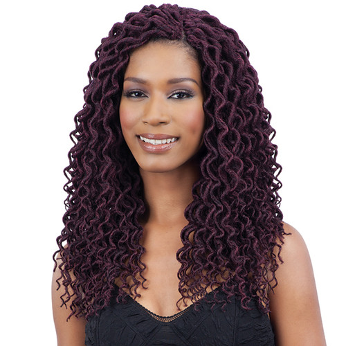 Freetress 2x Soft Faux Loc Curly Lite 12"