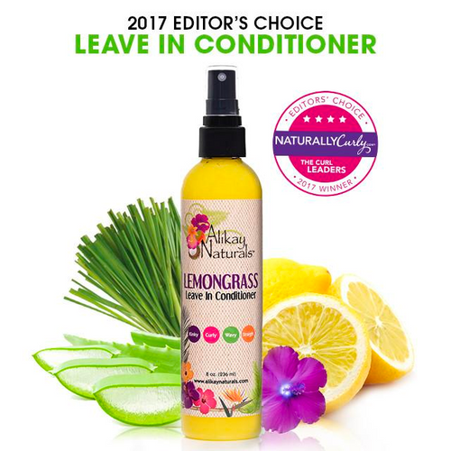 Alikay Naturals Lemongrass Leave In Conditioner 8oz