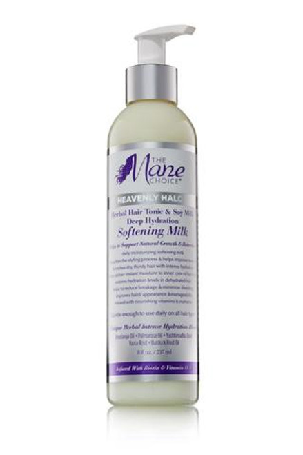 THE MANE CHOICE Heavenly Halo Herbal Hair Tonic & Soy Milk Deep Hydration Softening Milk 8oz