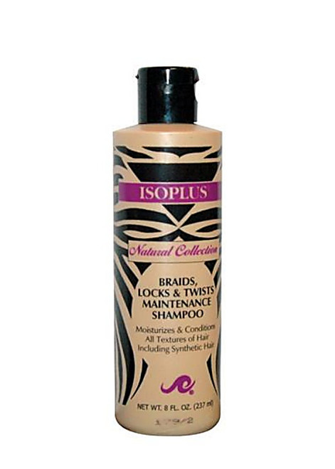 ISOPLUS Natural Collections Braids, Locks & Twists Shampoo 8oz