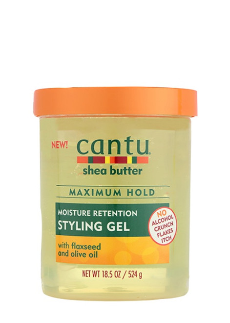Cantu Shea Butter Maximum Hold Moisture Retention Styling Gel 18.5 oz
