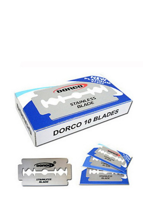 DORCO ST300 Double Edge Razor Blades, 10 blades