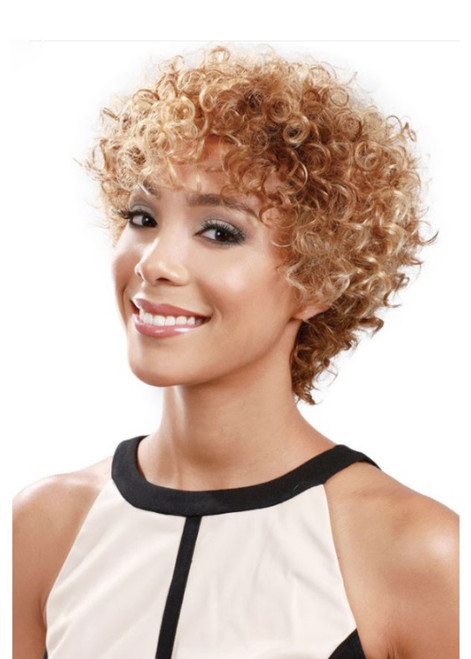 Bobbi Boss 100% Human Hair Wig MH1235 SPIRAL 