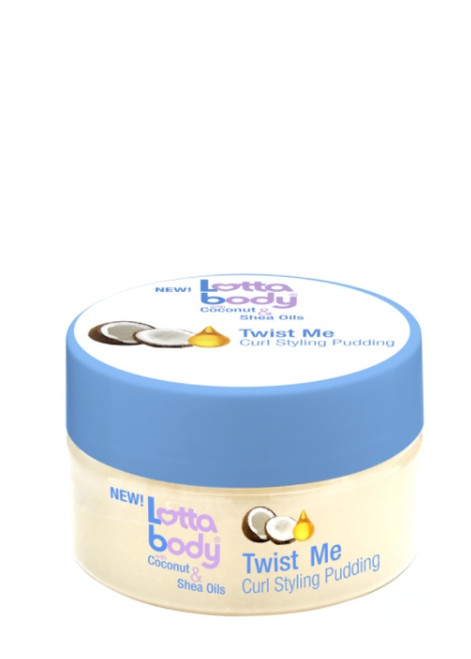 Lottabody TWIST ME Curl styling pudding with Coconut&Shea Oils 7oz