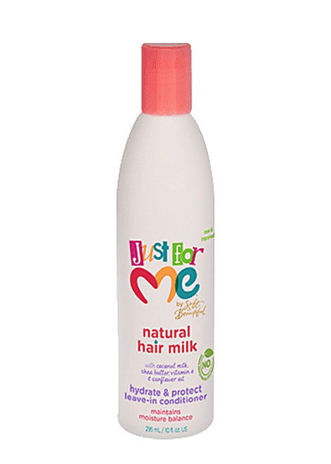 Just For Me Natural Hair Milk Hydrate & Protect Leave-In Conditioner 10oz