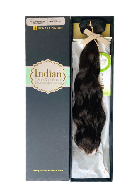 Sensationnel Indian Bare and Natural Remi Hair Loose Body 14"