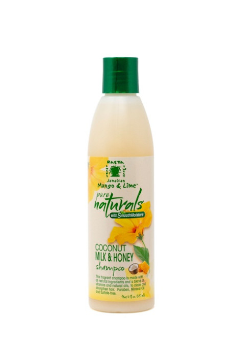 Jamaican Mango & Lime® Pure Naturals with SmoothMoisture® Coconut Milk & Honey Shampoo 8oz