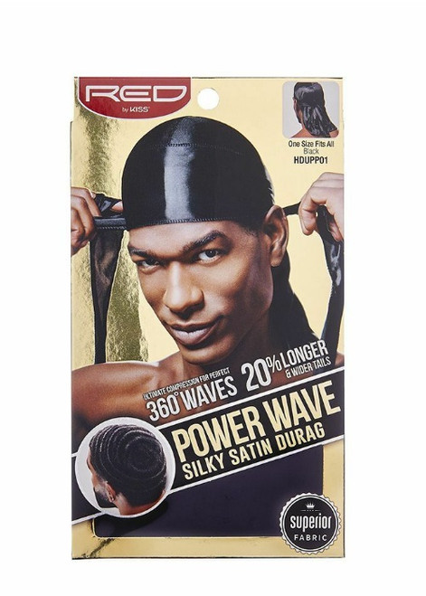 Red by Kiss Power Wave Silky Satin Durag 