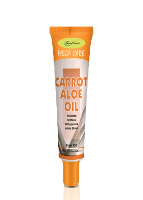 Sunflower Mega Care Carrot Aloe Oil 1.5 oz