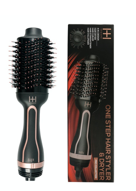 HH Hot & Hotter One Step Hair Style & Dryer 4 In 1 #5908