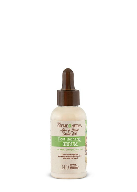 Cream Of Nature Aloe & Black Castor Oil Root Recharge Serum 1.7oz