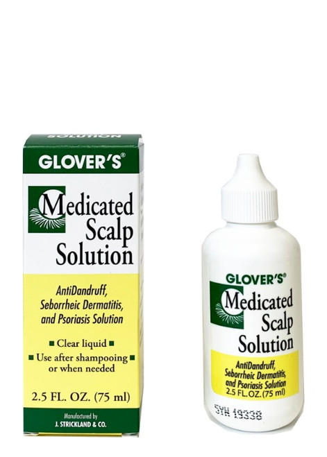 Glover's Medicated Scalp Solution 2.5oz