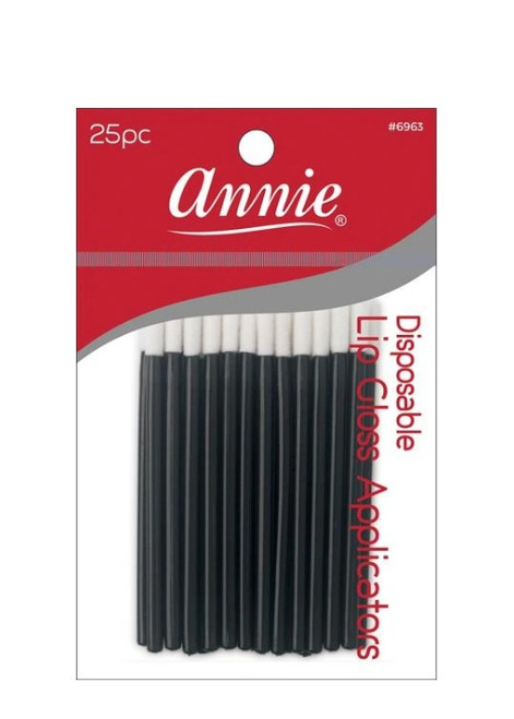 Annie Disposable Lip Gloss Applicators 25pc