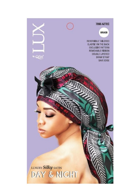 Lux by Qfitt Luxury Silky Satin Day & Night Braid #7065 Aztec