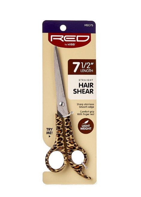 Red by Kiss Straight Hair Shear (7½") #HSC75