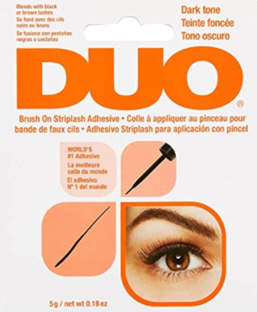 Duo Brush-On Eyelash Adhesive Dark tone