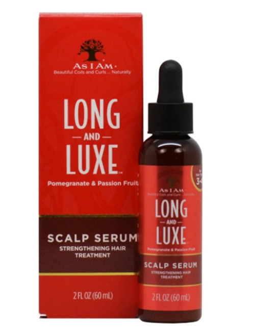 As I Am Long and Luxe Pomegranate & Passion Fruit Scalp Serum 