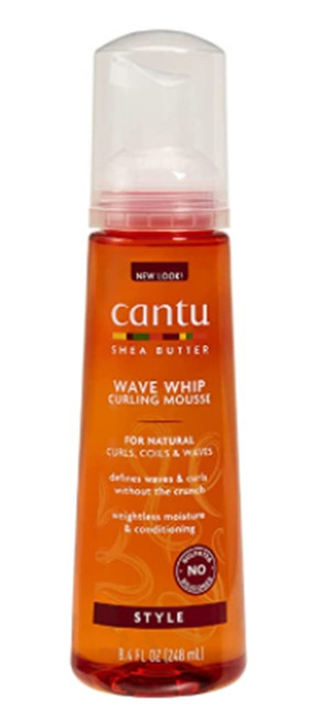 Cantu Shea Butter Wave Whip Curling Mousse  8.4 OZ 