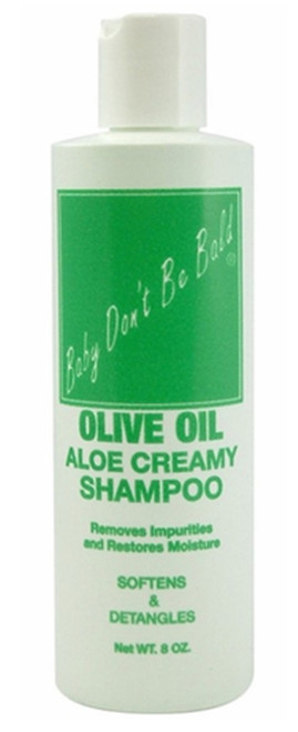 Baby Don't Be Bald Olive Oil Aloe Creamy Shampoo  8 Oz