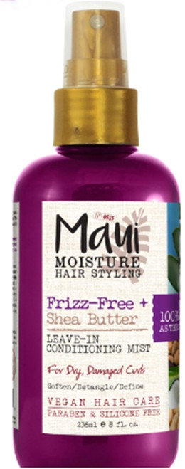 Maui Moisture Frizz-Free + Shea Butter Moisturizing Leave-in Conditioning Mist  8 fl oz