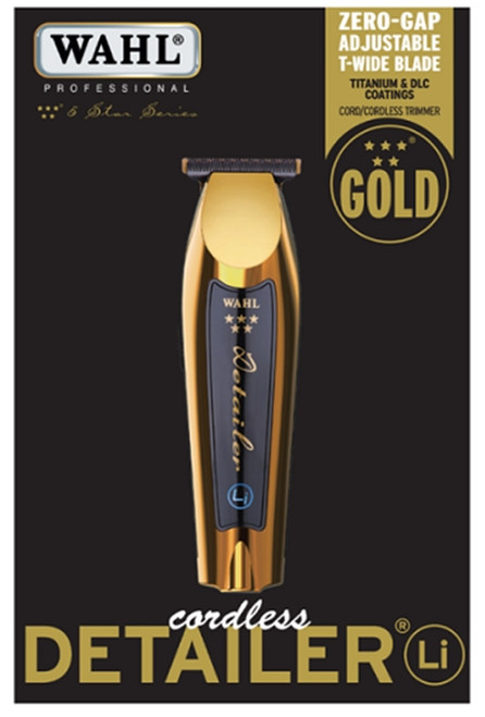 WAHL Professional Cordless Gold Detailer Li Trimmer MODEL # 8171-700