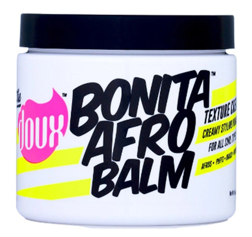 The Doux Bonita Afro Balm Hair Texture Cream 8 oz