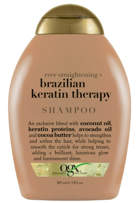 OGX Brazilian Keratin Therapy Moisturizing Daily Shampoo 13 oz